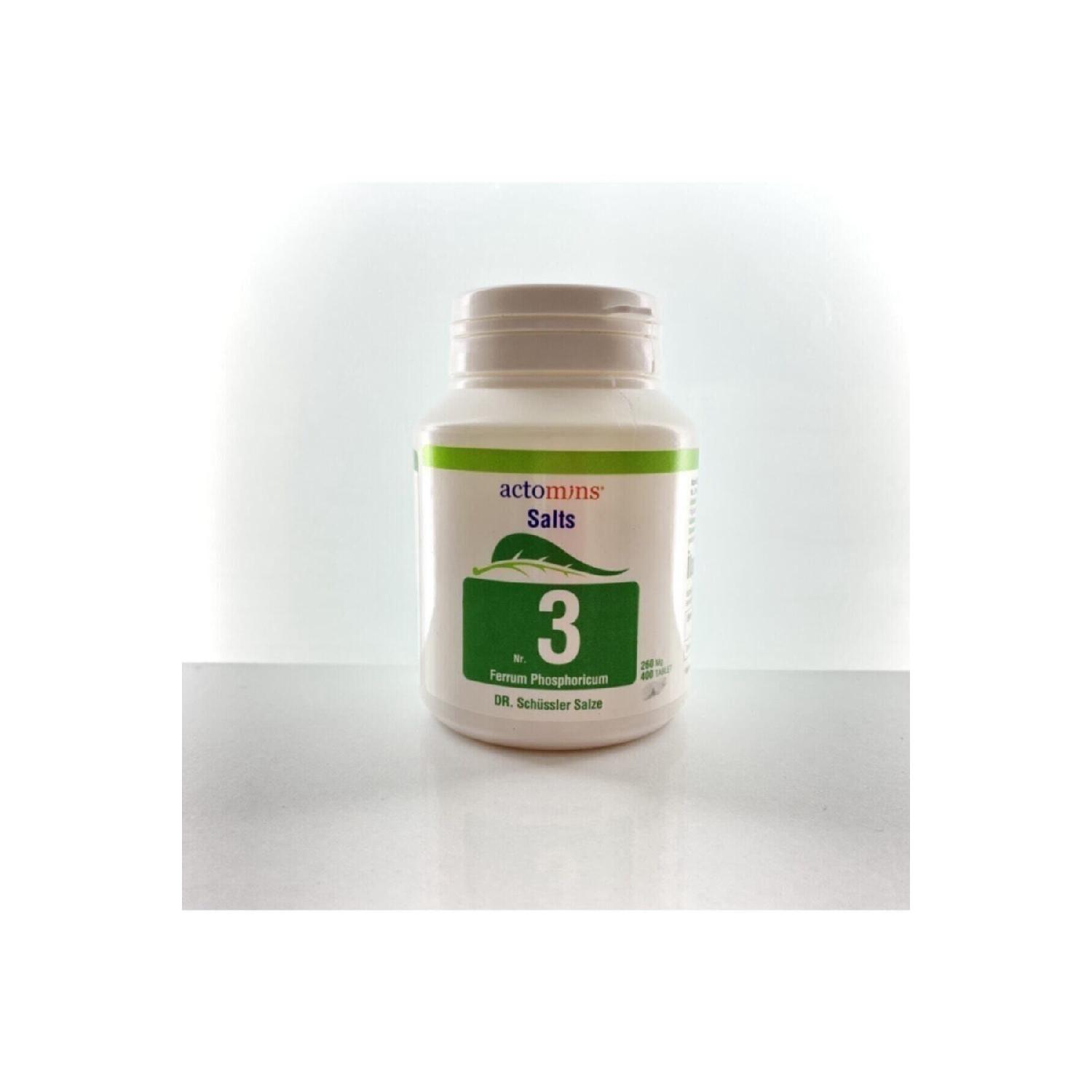 

Dr.schusses Salts Nr.3 Ferrum Phosphoricum 400 Tablet