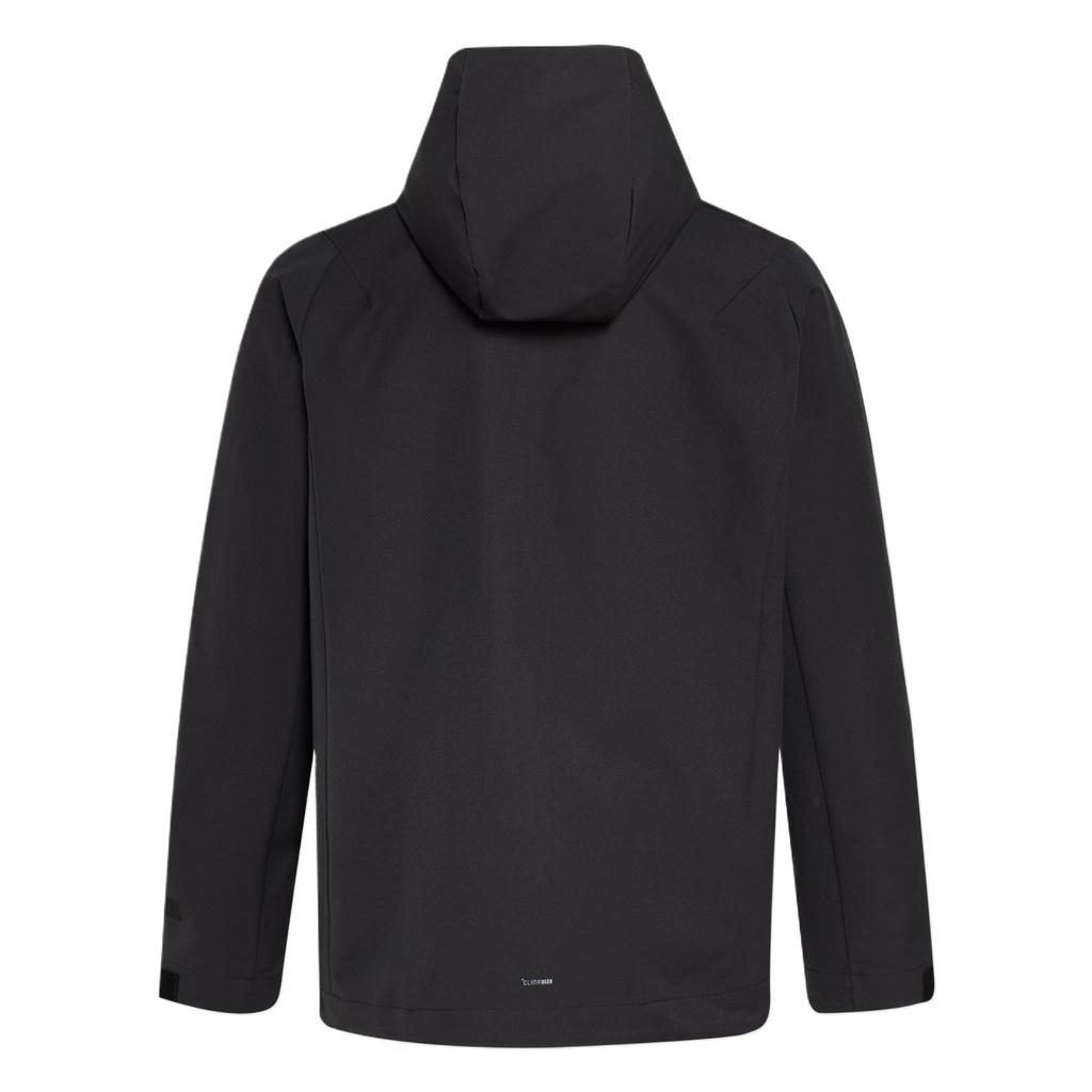 adidas Solotex Textured Warm Solid Color Hooded Zip Jacket Men Jackets KG0826