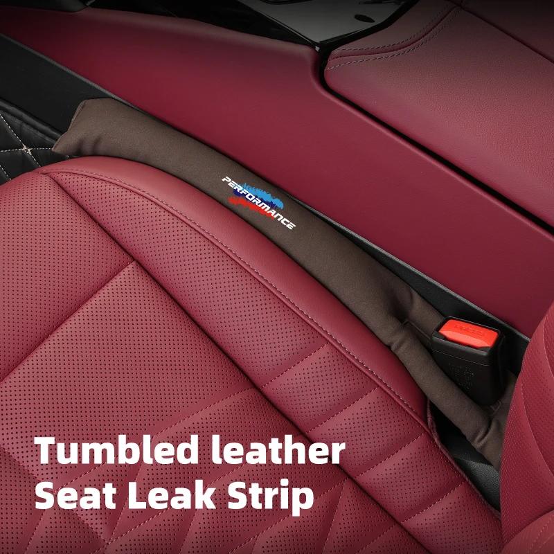 UCAT9 2025 Hot 2Pcs Car Seat Gap Filling Plug Cushion Side Seam Leak Proof Strip For BMW X1 X2 X3 X5 X4 X6 X7 G30 G20 G32 G11 G12 F40