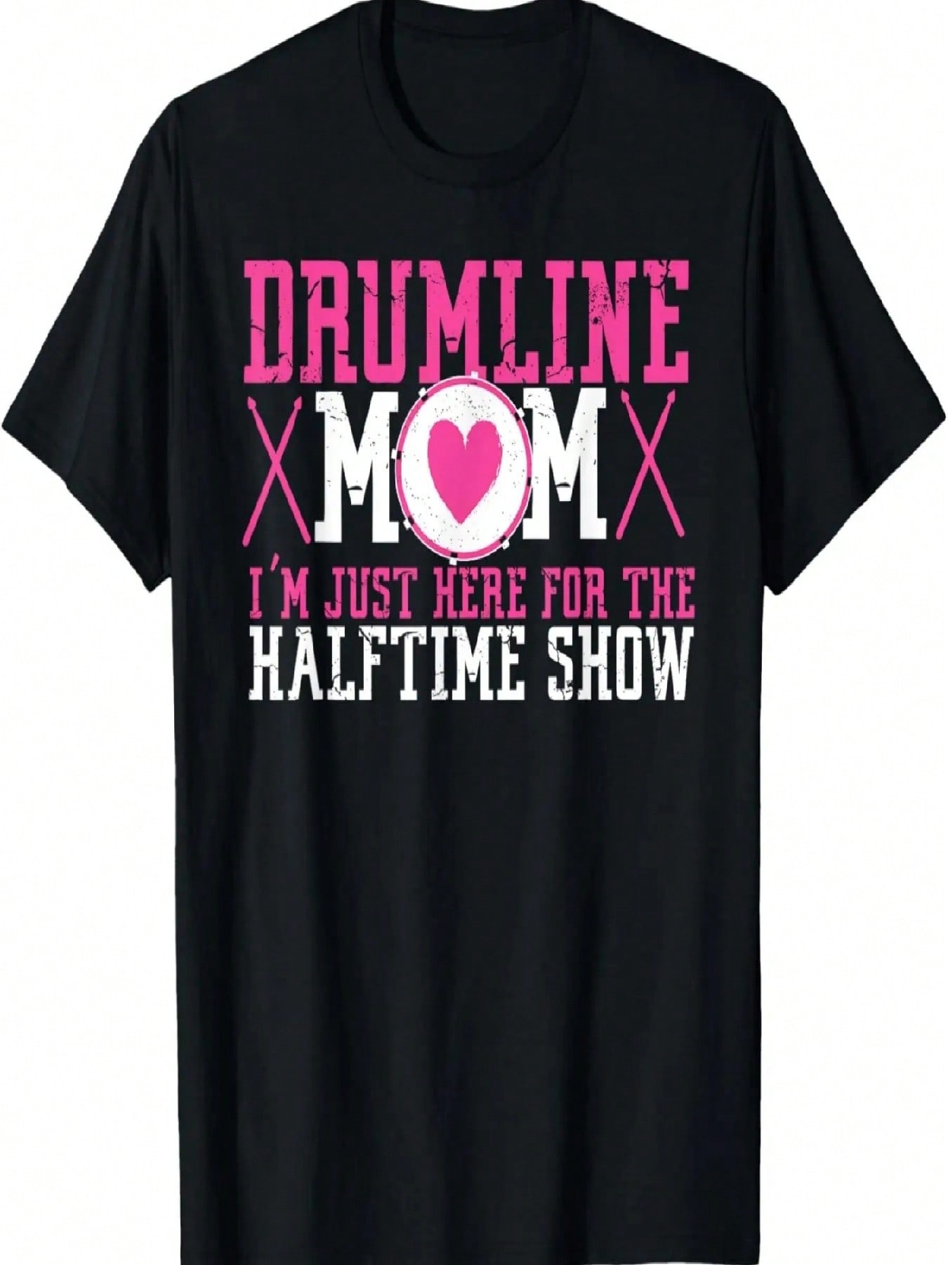 2024 Футболка для мамы старшего барабанщика, родителя марширующего оркестра S разноцветный