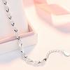 925  Silver Bracelets For Women Korean Designer Luxury XO Shape Adjustable Chain Bracelet Party Wedding Jewelry Gifts