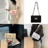 Chic Street Trend Pu Shoulder Bag Stylish Small Square Bag In Multiple Colors