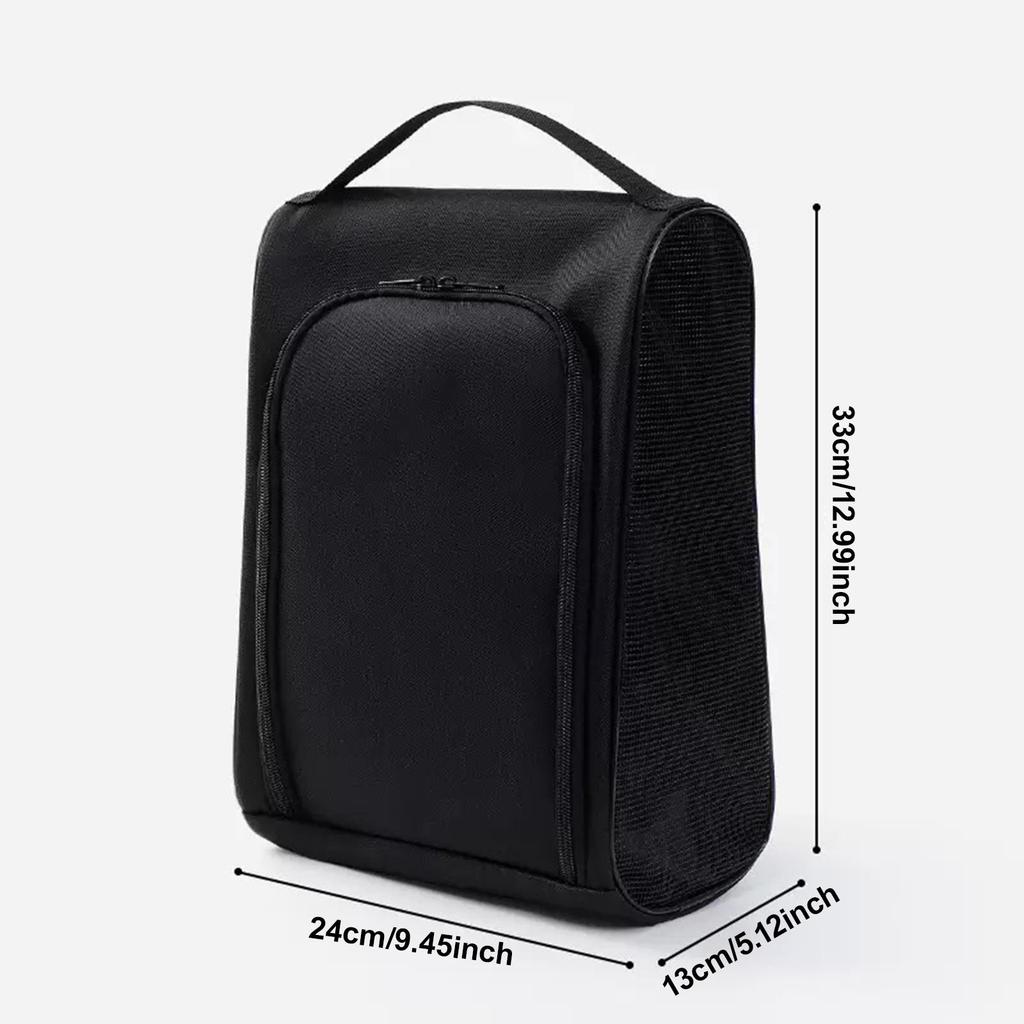 Golf Shoes Bag Organizer Oxford Cloth Golf Supplies Sports Storage Bag Carrier for Running Gym Outdoor Cycling Camping