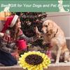 Dog Snuffle Mat Slow Feeding Scent Training - Felt Puzzle Toy Mental Stimulation Yellow