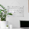 3D Acrylic Erasable Weekly Planner Board