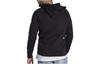 Nike Sweatshirts Men's Black Hooded Moderate Cardigan 800149-010