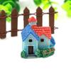 Puppenhaus Mikrolandschaft Schloss Villa Haus Ornamente Figuren Feengarten Dekoration Miniatur