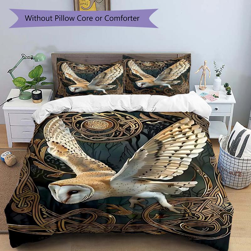 

3pcs Anime Cartoon Design Comforter Set with One Quilt Cover and Two Pillowcases (No Core) - Festive Gift for Bedroom and Guest Room Decoration.Q014 135x200cm