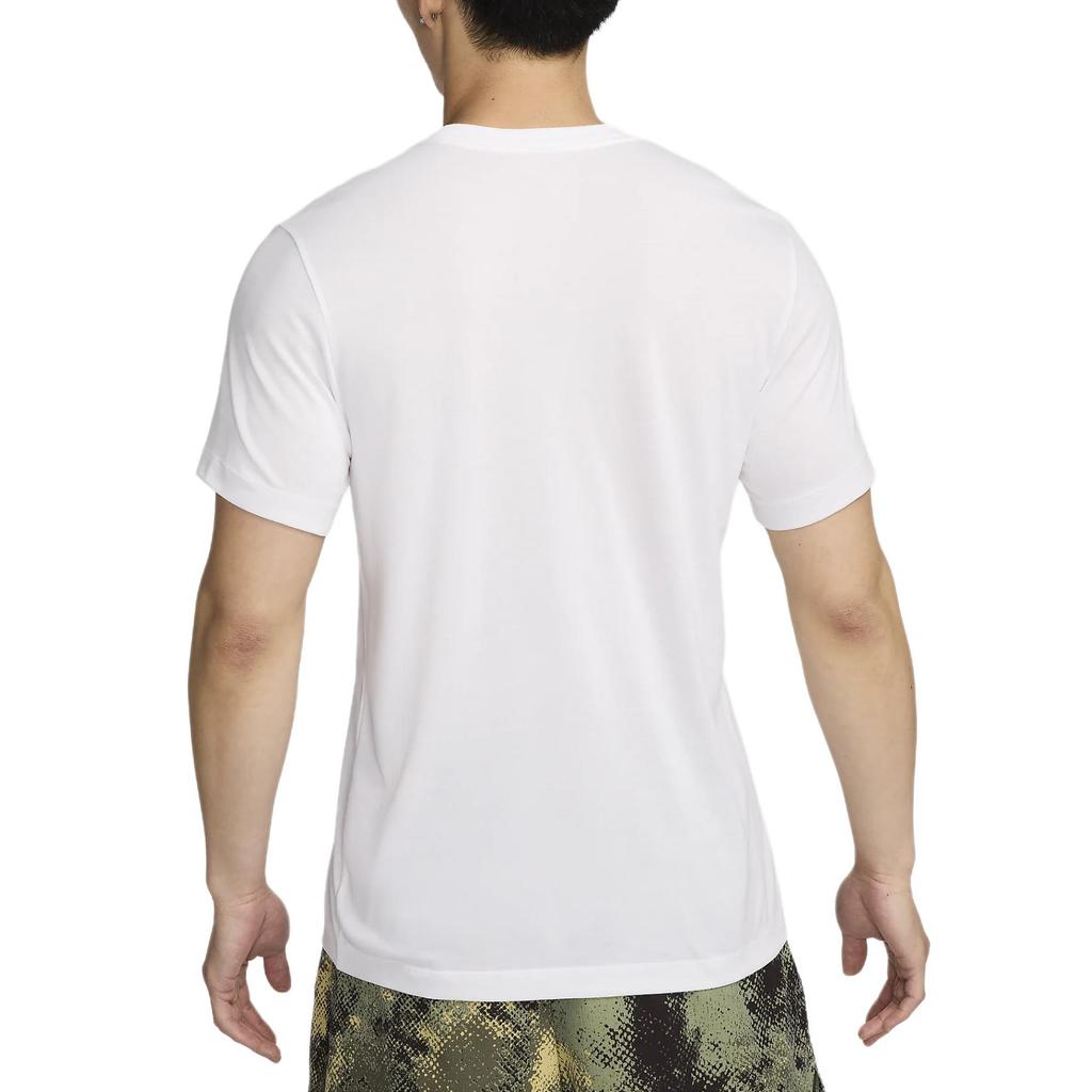 Nike Loose Casual Comfortable Workout Fitness Short Sleeve T-Shirt Men Tops White FZ8039-100