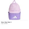 Adidas Lightweight Material Backpack Kids' Pink Purple JD1923