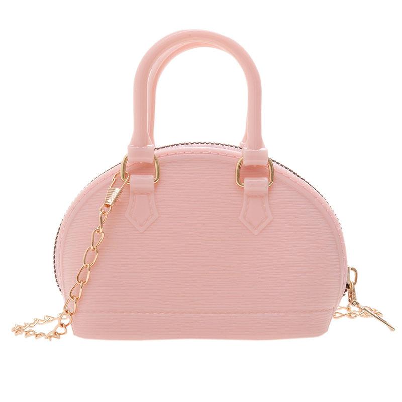 Mini jelly bag hand bag women's small bag new shell bag crossbody change bag candy color women's bag
