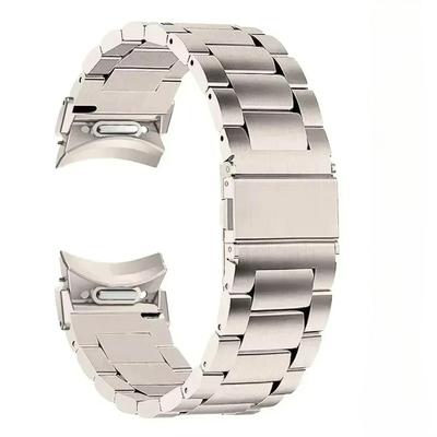 No Gaps Quick Fit Stainless Steel Strap For Samsung Galaxy 7 FE 7 6 5 4 44 40mm 5 Pro 45mm Band For Galaxy Watch 6Classic 43 47mm