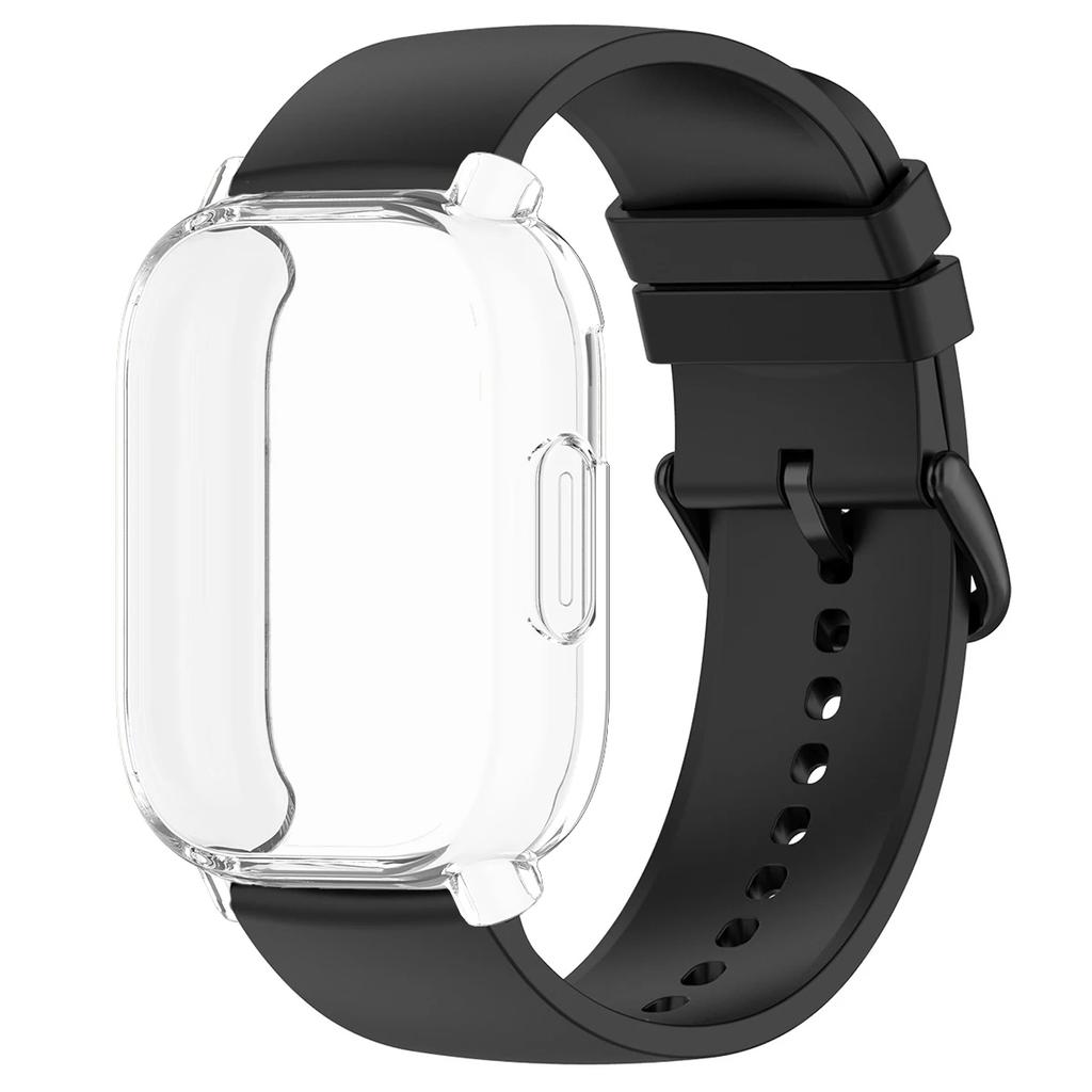 22mm Silicone Strap With Case For Xiaomi Redmi Watch 5 Active Lite Smart Watch Wrist Band And Case For Redmi Watch 5 Lite Active