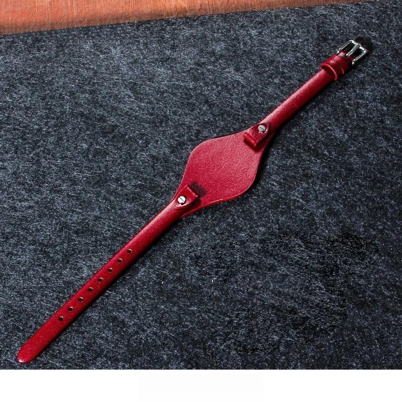 8mm Genuine Leather Watch Strap for Fossil ES2830 ES3565 Soft Cowhide Women Small Band Bracelet