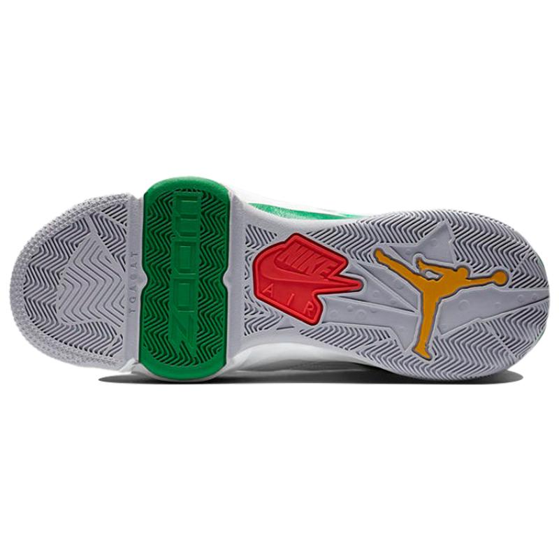 Jordan Zoom 92 White Green Red Jordan CK9183-103