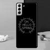 Hello Spring Flowers Phone Case For Samsung Galaxy S25 Ultra S24 S23 Ultra S9 S10 S20 S21 S22 Plus S24 FE Cover