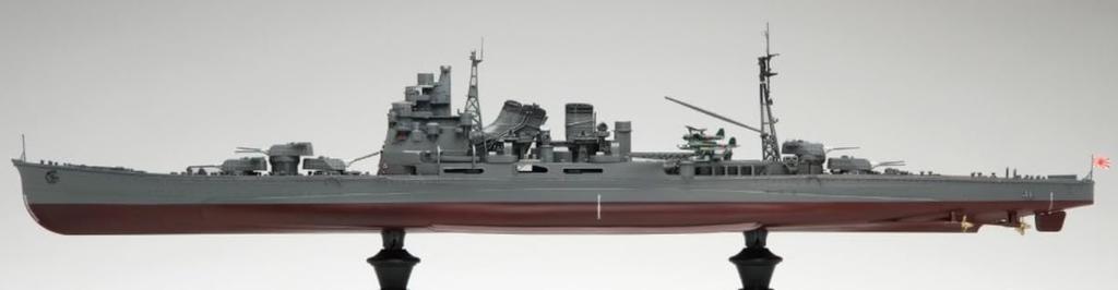 Aoshima Bunka Kyozai Stahl-Schlachtschiff Japanische Marine Schwerer Kreuzer Takao 1942 Retake 1/350