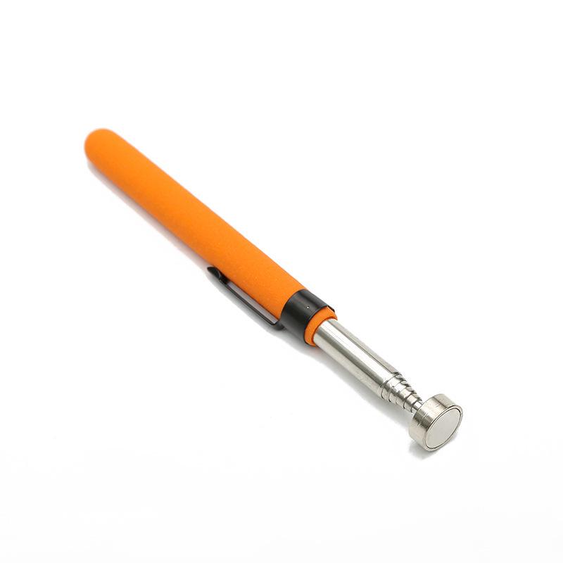 8LB Orange Magnetic Telescopic Pickup Tool with Stainless Steel Handle
