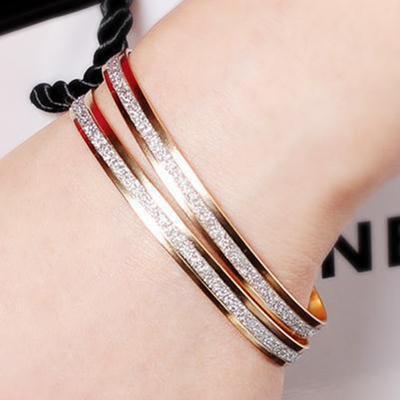1st Minimalistisk Frosted Armband Armband Party Smycken Kvinnor Alla hjärtans dag present