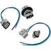 90075-60028 2 Set Turn Signal Socket and Pigtail Connector, Trun Signal Light Socket with 2 Wire Pigtail Fits for Toyota 4Runner 2003-2005,