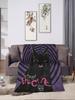 THE CURE Band Flannel Blanket  Super Warm Throw for Home Decor Soft Fluffy Bedspread Sofa or Bed Cover