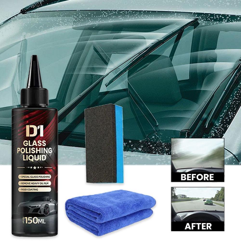 Car Glass Polishing Liquid Upgraded Cerium Oxide Degreasing Film Coating Remover For Windshield Window Cleaning Accessory