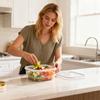 Fridge Storage Airtight Box With Lid Fridge Storage Organizer Food Box For Fruit Vegetable Meat Produce Meal Prep Freezer