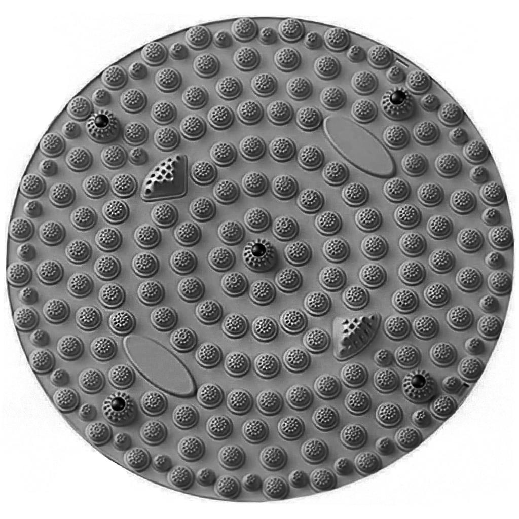 SELENEFF Foot Pressure Mat 54cm Acupressure Board Large Foot Pressure Mat Round Magnetic Painful Foot Pressure Mat Relieve Fatigue Foot Pressure Mat