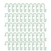 50 100Pcs Christmas Ornament Metal S-Shaped Hooks Holders Christmas Tree Ball Pendant Hanging Decoration For Home New Year