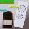 Ceiling Fan Light Remote Control Set, Timer Control Switch, Adjustable Fan Speed, Transmitter & Receiver
