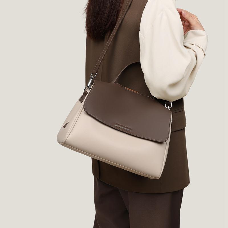 2025 New Design Women's Bag High-End Feel Crossbody Handbag Genuine Leather 2025 Mom Bag
