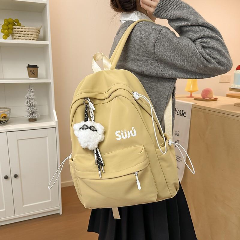 Schultasche Rucksack Damen Japanisch ins Einfach Klein Frisch Studenten Schultasche Koreanische Version Lässig Vielseitig Ausgehen Reise Rucksack
