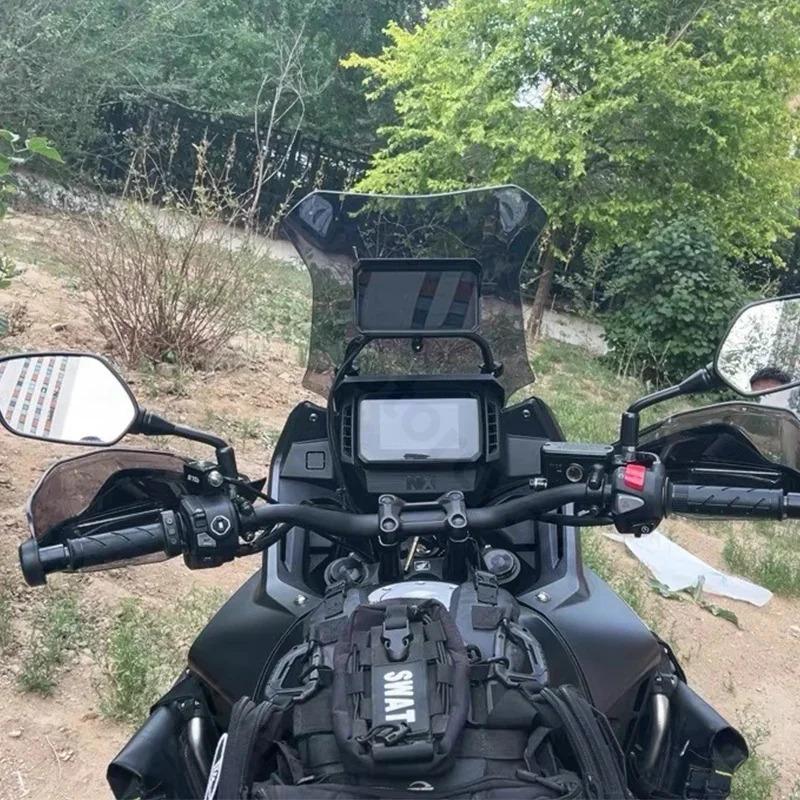 For Honda NX400 NX 400 NX500 NX 500 2024 Motorcycle Accessories Windshield Wind Deflectors WindScreen Viser Visor Transparent