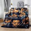 2PAC Hip -hop Singer Fashion Printed Blanket Warm Bed Blanket Soft and Comfortable Blanket Home Travel Blanket Birthday Gift