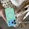 Dopamine leather pattern contrasting color is suitable for iPhone11ProMax magnetic mobile phone case Apple 11 soft edge anti-drop sheath.