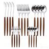 20-teiliges spiegelpoliertes Besteck-Set aus Edelstahl, Tafelgeschirr-Besteck-Set für Zuhause, Restaurant, Hochzeit, Service für 4 Personen