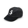 Supreme 2-Tone S Logo 6-Panel Black