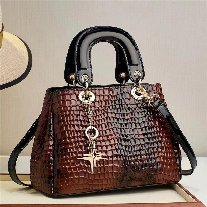 High Quality Leather Women Handbag Brand Designer Wedding Messenger Bags for Lady Shoulder Bags Female Big Totes Office Bag