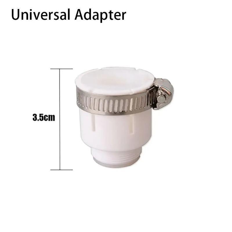 

360° Rotating Kitchen Faucet Sprayer, Anti-Splash Pressurized Filter Nozzle, Universal Extended Foam Water Saving Faucet Head for Home Kitchen Universal Adapter