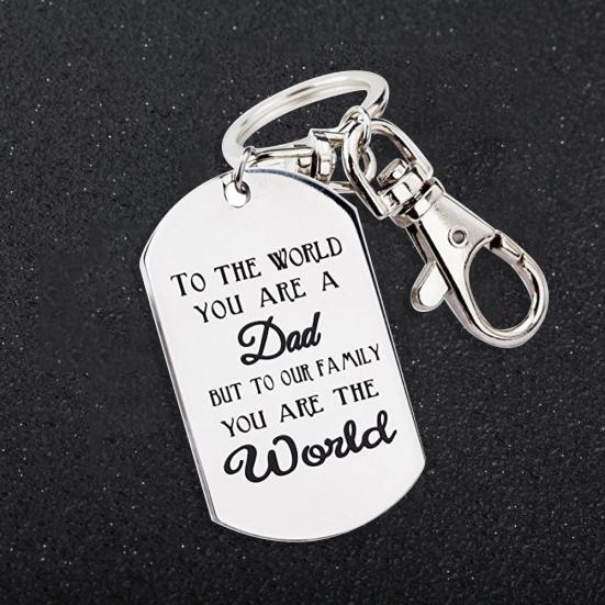 

Тег Подвеска Шарм Автомобильный Брелок Брелок Держатель Орнамент Подарок Отцу