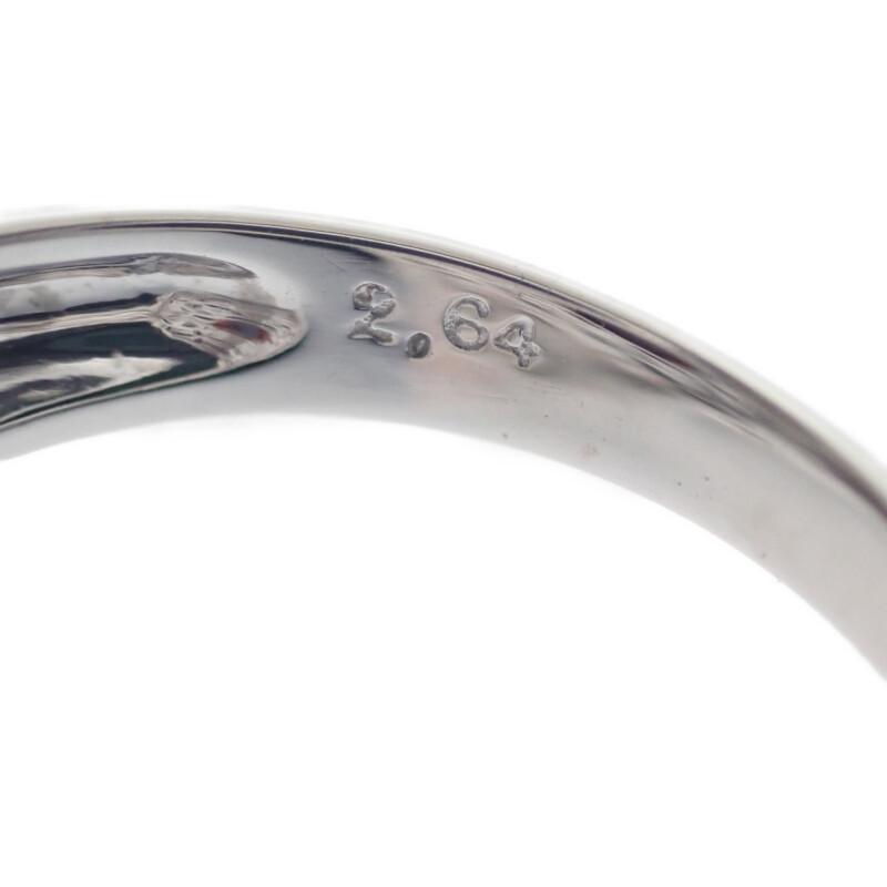 no brand  #9(JP Size) ring K18 white gold Women