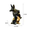 Resin Wine Rack Holders Egypt Anubis Statue Bestet Figurines Animal Wine Holder Desktop Office Kitchen Living Room Home Decor