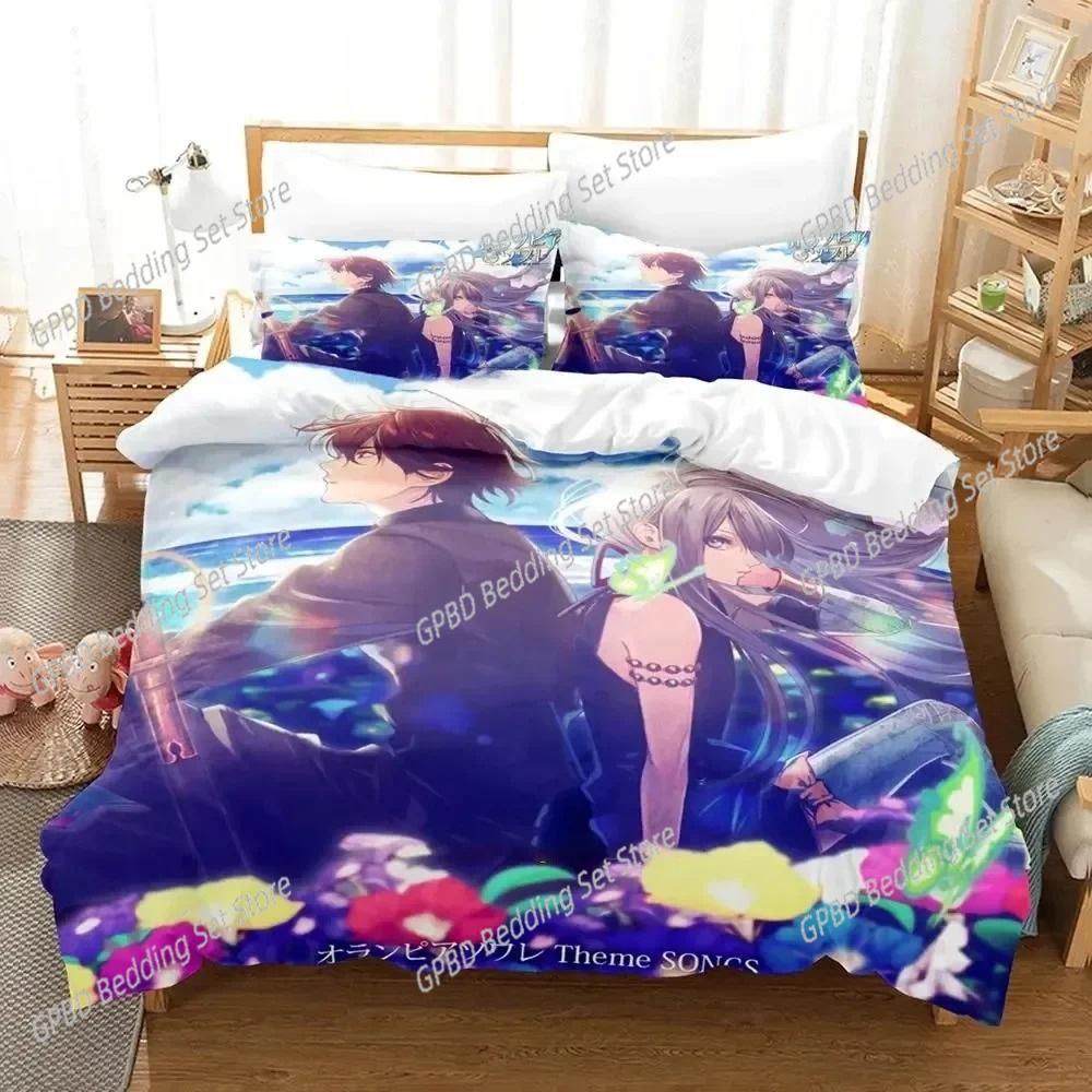 Anime Game Olympia Soire Bedding Set For Bedroom Soft Modern Bedspreads Comefortable Kids Duvet Cover Quilt Cover And Pillowcase
