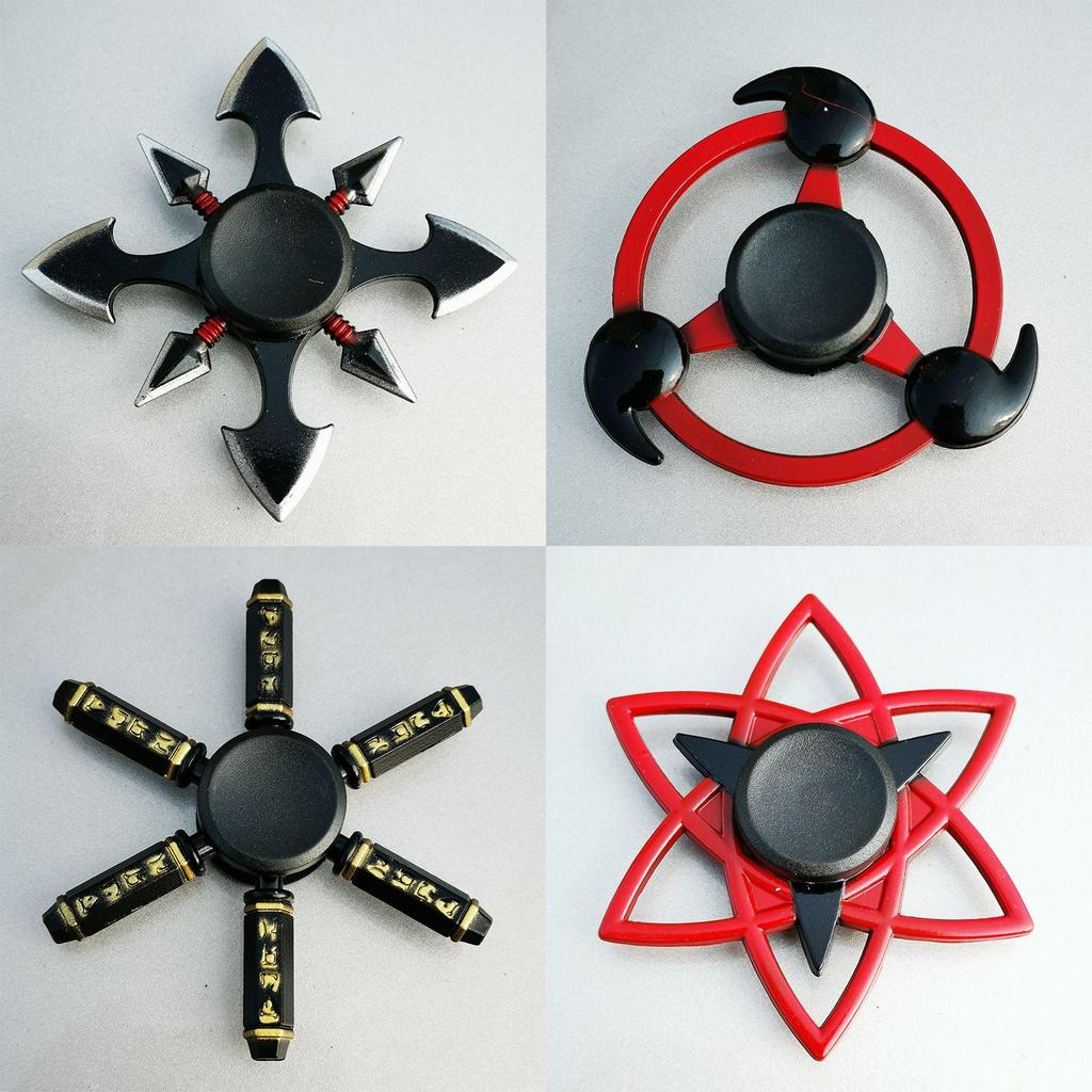 Naruto Shuriken Fingerspinner Hochgeschwindigkeitsrotation Antistress-Spielzeug für Kinder und Erwachsene