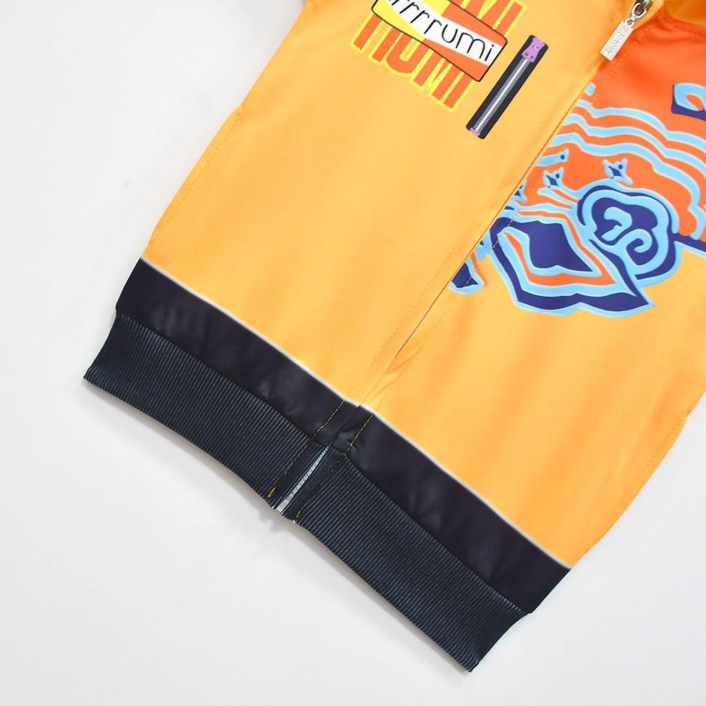 Barn Jenter Anime Tegneserie POP Stjerne Sanger Trykt Hettegenser Glidelås Langermet Jakke Kåpe