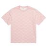 MLB T Shirts Unisex New York Yankees/Light Pink TSM01 Crew Neck Moderate 3ATSM0163-50PKL