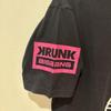 [USED] KRUNK X BIGBANG G-DRAGON Collaboration T-shirt, Black, Korean Style