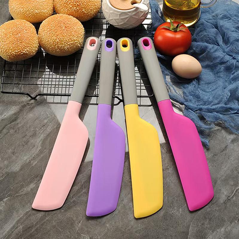 Large Silicone Spatula High Quality Spatula Heat Resistant For Baking Tool Spatula Cake Cream Cooking