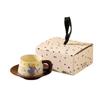 Star Prince Cute Art Ceramic Coffee Cup Disc Set Gift High Precision Fresh Ceramic Cup Birthday Companion
