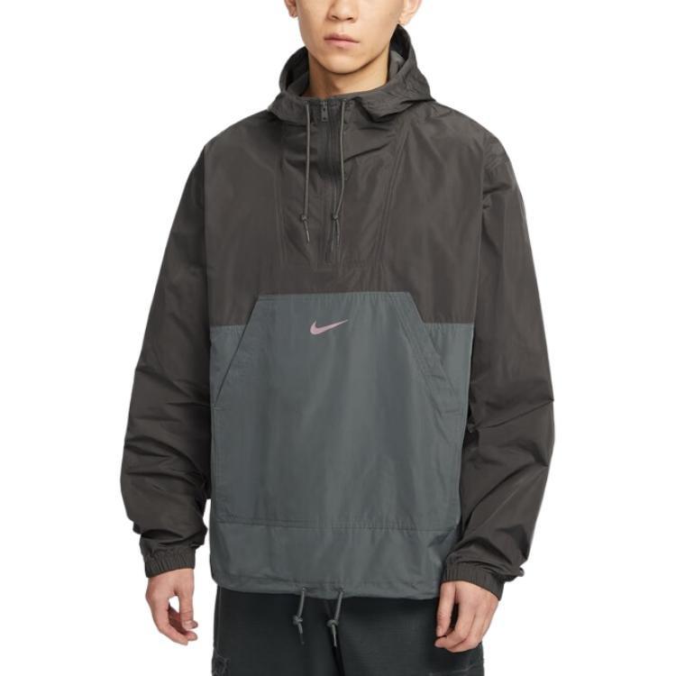 Nike ClubSportswear Sweatshirt Men s Medium Gray/Iron Gray/Umber Gray IB7558-254 XL